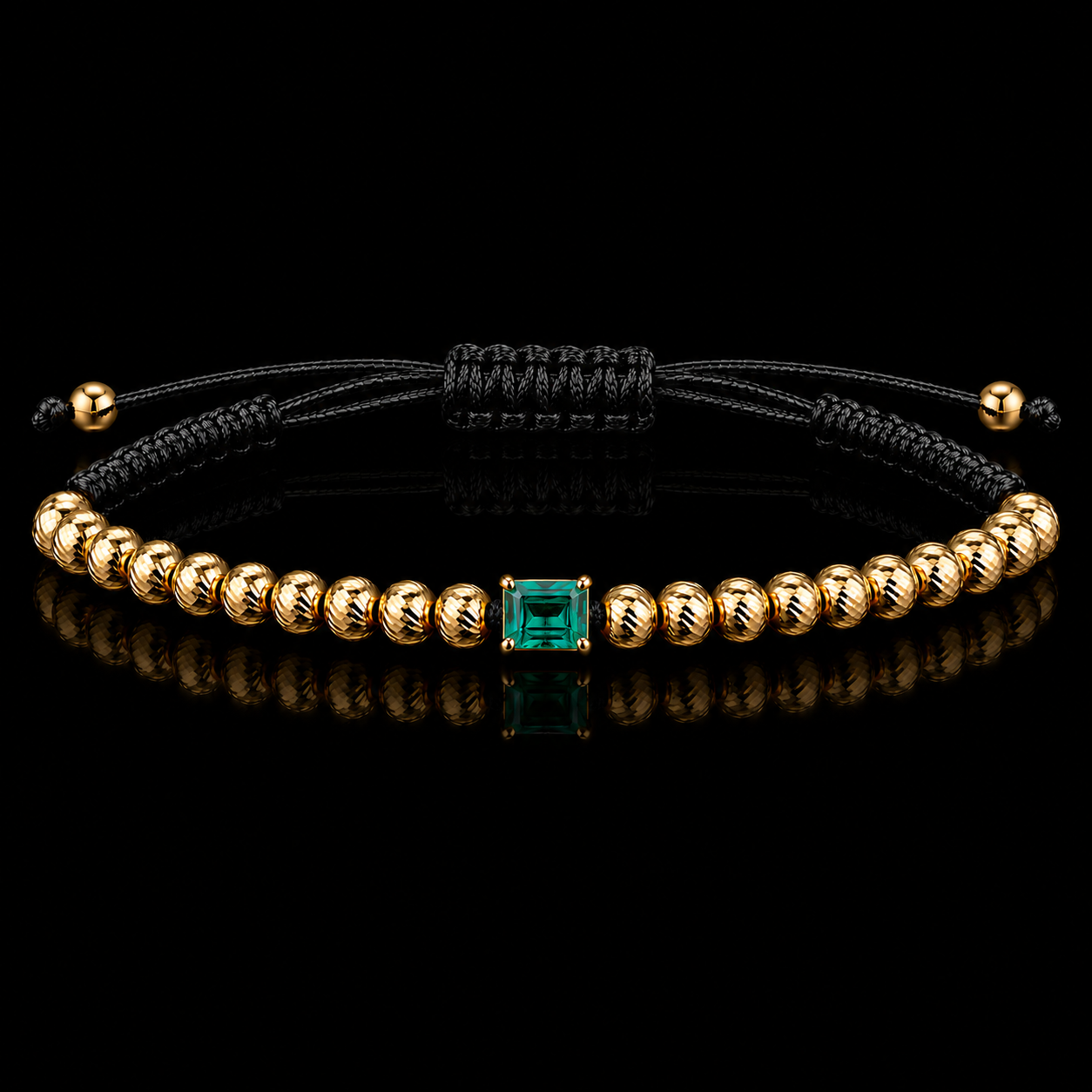 Pulsera exclusiva con esmeralda